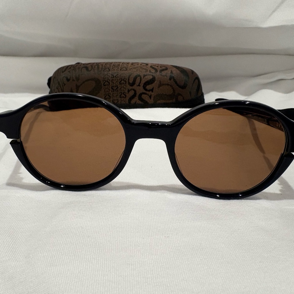 NEW! DITA SIGLO DTS113-02-NVY-GLD; Navy Gold w/Brown Lens; 100% Authentic